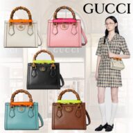 【GUCCI】★グッチ ダイアナ★ バンブー ミニ トートバッグ